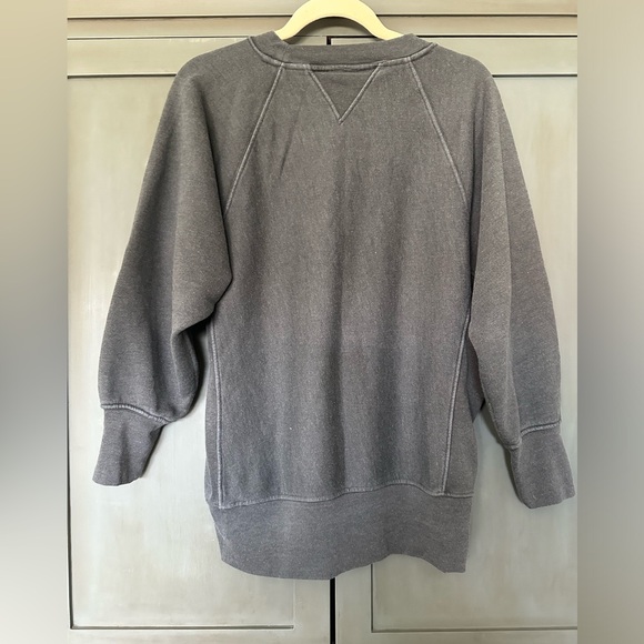 FP Movement by Free People Charcoal Gray Pullover Sweatshirt - Picture 3 of 3